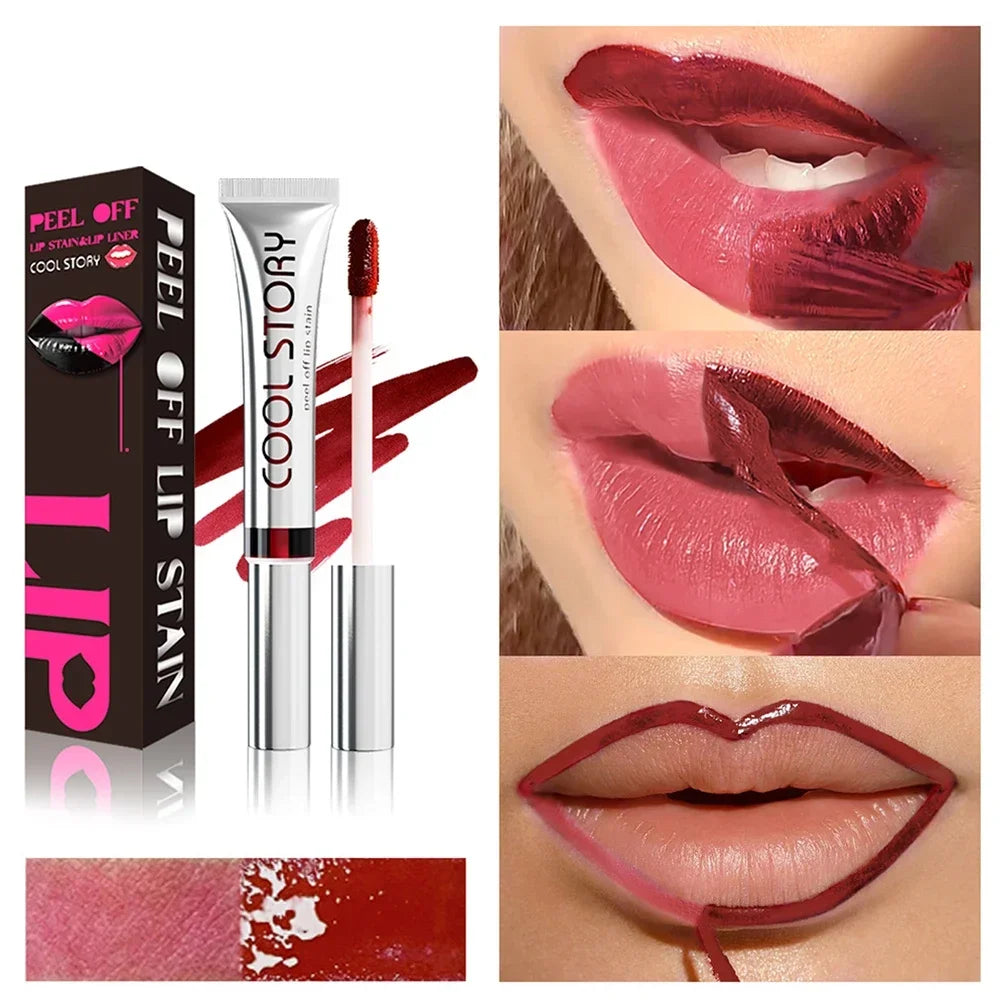 Lip Makeup Set, Built-In Lip Liner Outline + Matte Lip Gloss Fill In - Zenflow Active