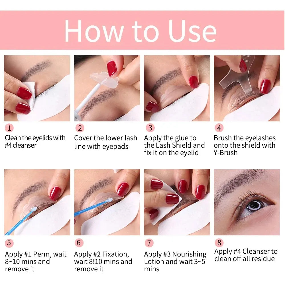 ICONSIGN Complete Lash Lift Kit – 6–8 Week Curl Zenflow Active