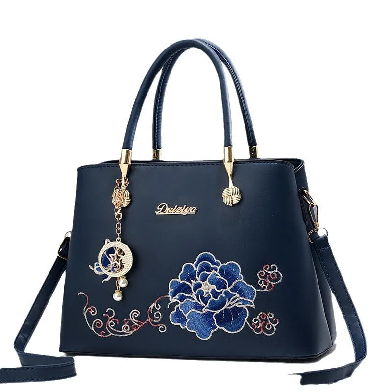 Women's Bag New Trend Niche Embroidered Shoulder Bag Luxury Handbag Tote Bag - Zenflow Active
