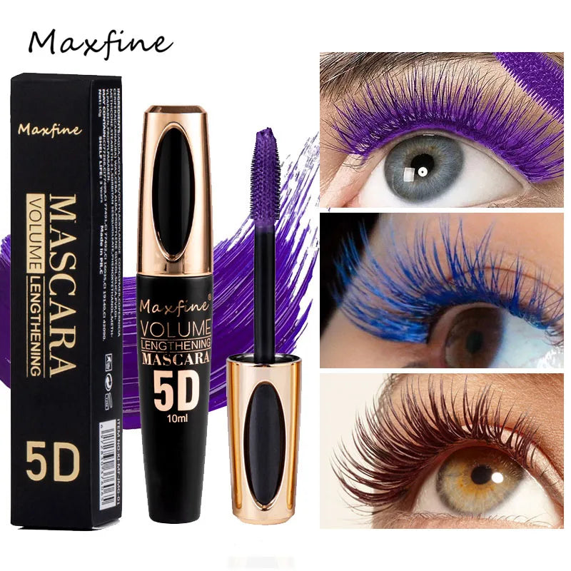 5D Silk Mascara — Volumising, Lengthening, Curling & Waterproof - Zenflow Active