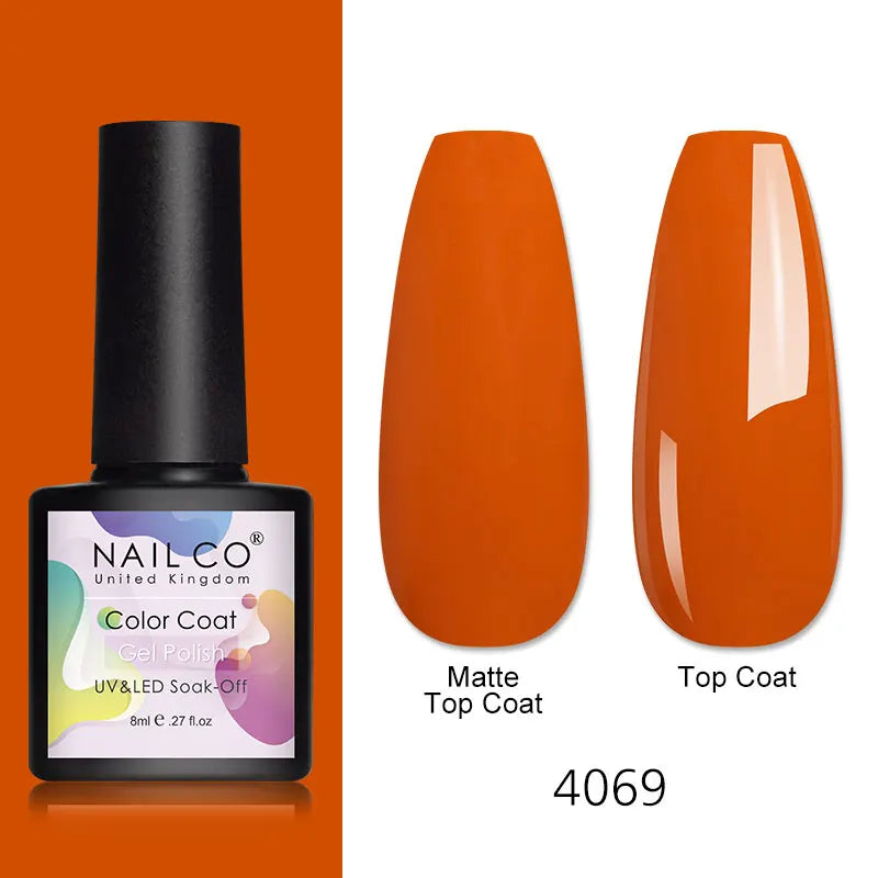 Gel Nail Polish 8ml – UV/LED Soak-Off Formula in 112+ Shades - Zenflow Active
