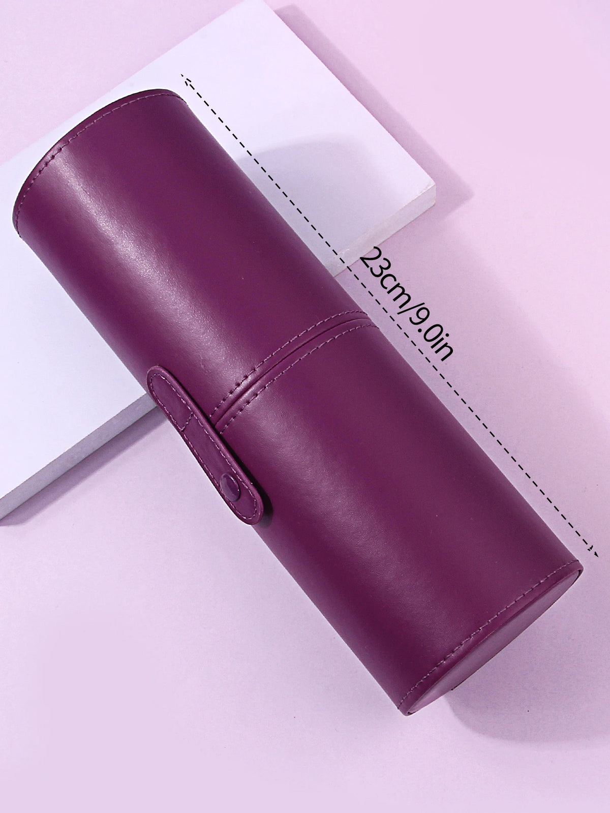 Portable Makeup Brush Holder Cylinder