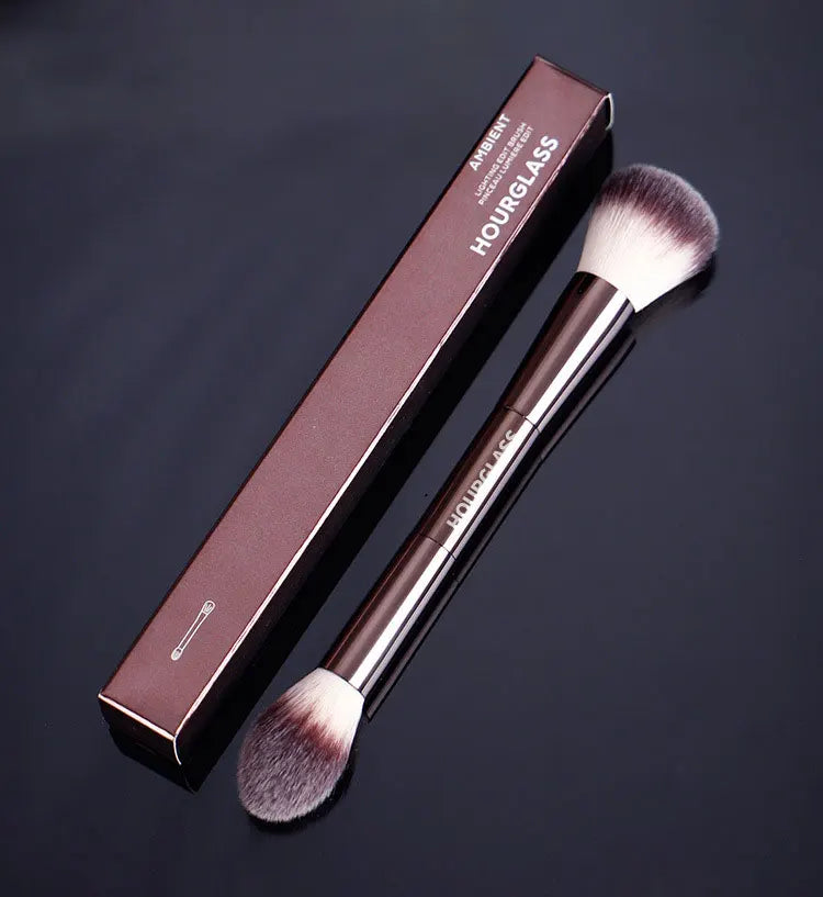 Makeup powder brush/blush brush/loose double-head design - Zenflow Active