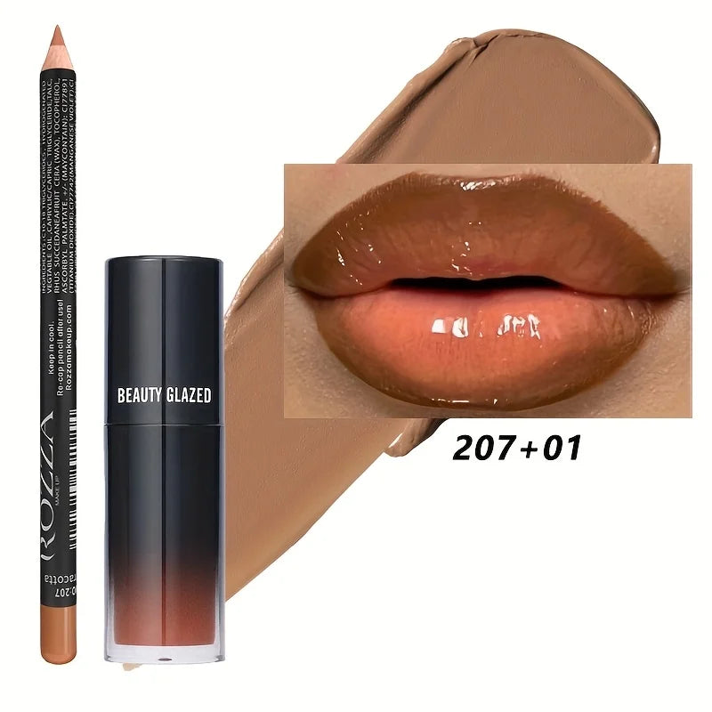 Smooth Lip Liner & Lip Oil Set Zenflow Active