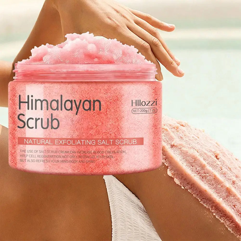 Exfoliating Body Salt Scrub – 200g | Himalayan, Coffee, Turmeric & Coconut - Zenflow Active