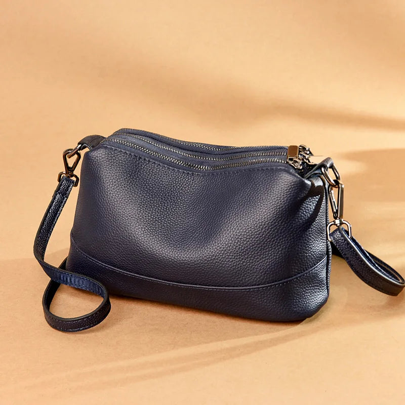 Women Genuine Leather Handbag Designer Shoulder Bag Luxury Brand - Zenflow Active