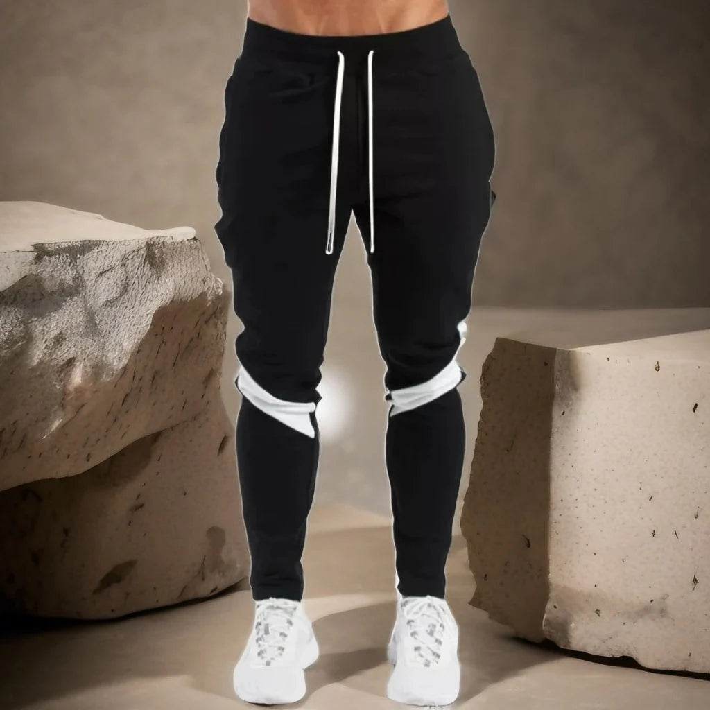 Men's Joggers Casual Fitness, Skinny Tracksuit Bottoms - Zenflow Active