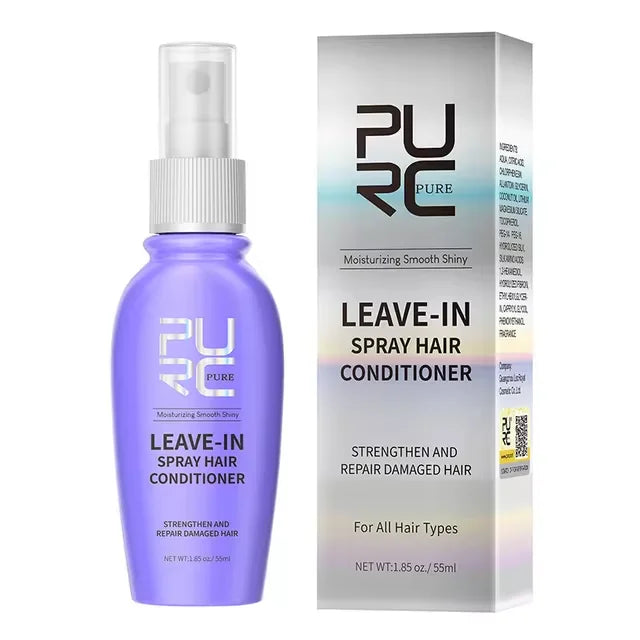 Leave-in Conditioner Coconut Oil Smoothing Spray - Zenflow Active