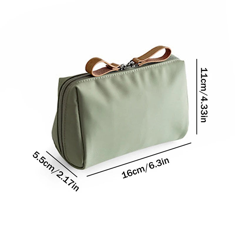 Makeup Bag For Small For Cosmetics Purse Portable Waterproof Cosmetic Bag Lipstick Storage Travel Zipper Pouch For Women Toiletry Organizer Case - Zenflow Active