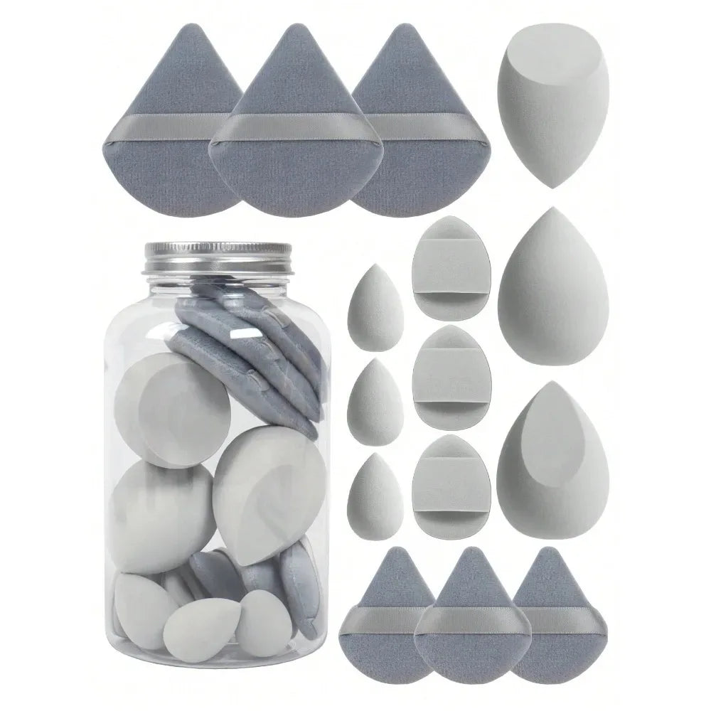 15 Pcs Makeup Sponge Set