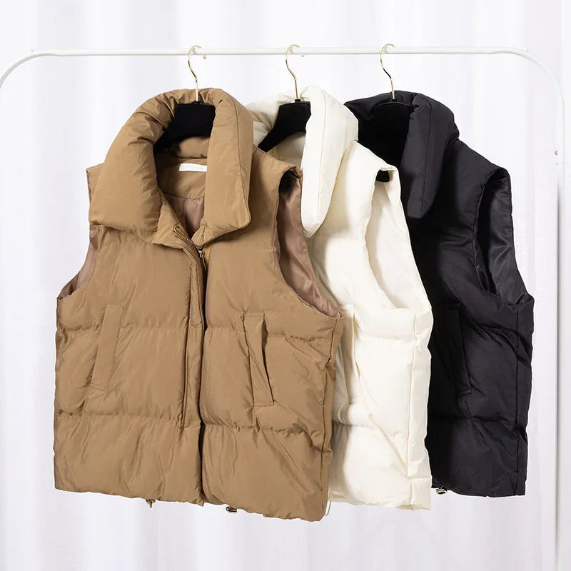 Padded Stand Collar Gilet - Zenflow Active
