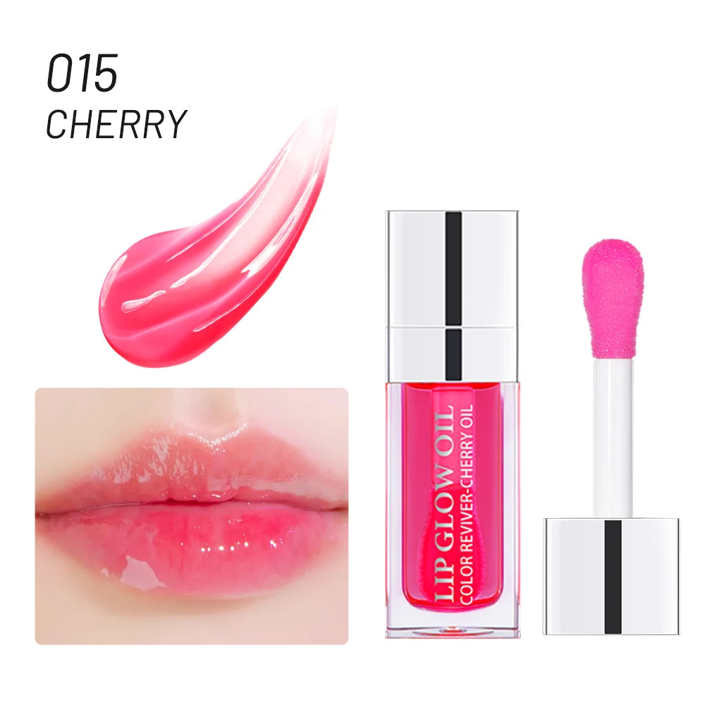 Crystal Jelly Lip Glow Oil — Hydrating & Plumping Tinted Treatment - Zenflow Active