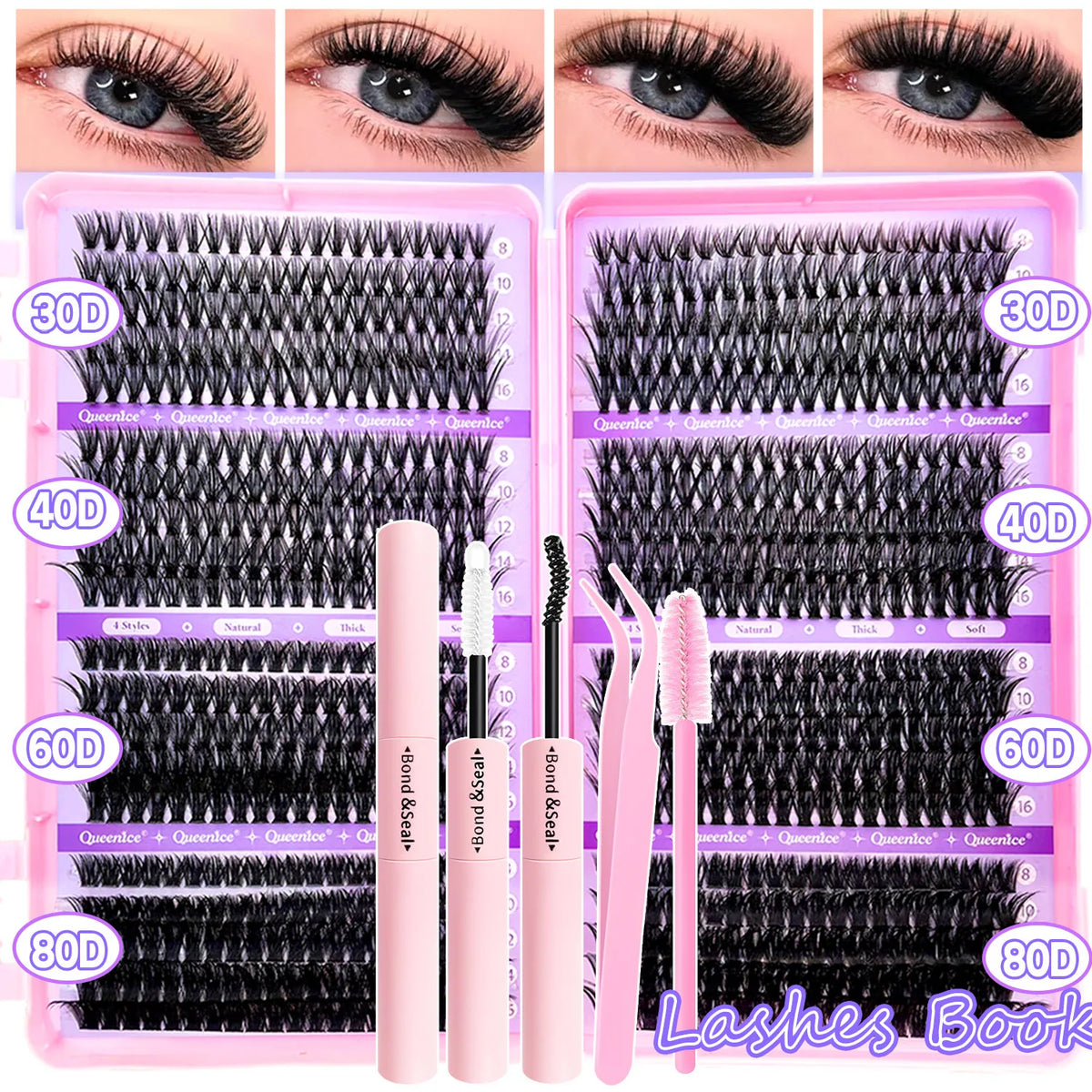 DIY D-Curl Individual Lash Clusters – Fluffy, Wispy & Spiky Styles Zenflow Active
