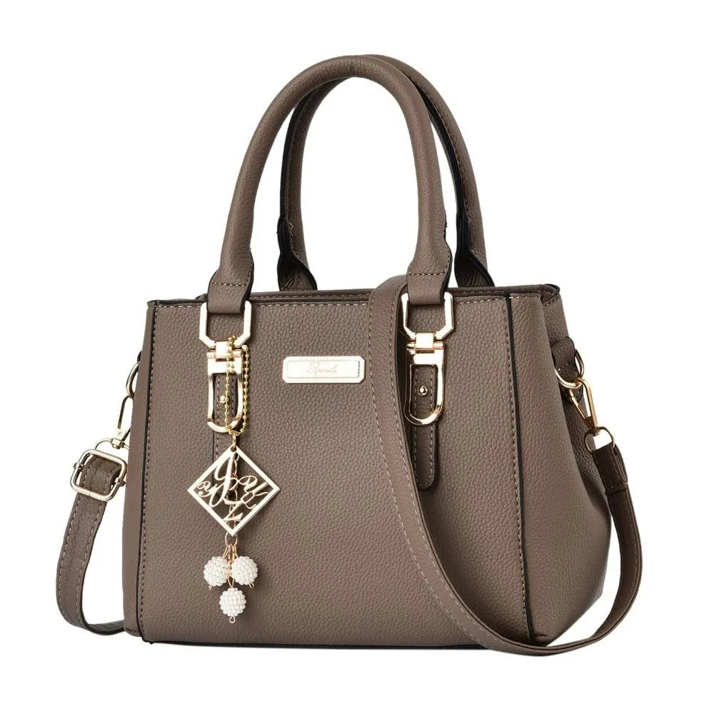 Women Shoulder Bag Casual Leather, Messenger Bag Large Capacity Handbag - Zenflow Active
