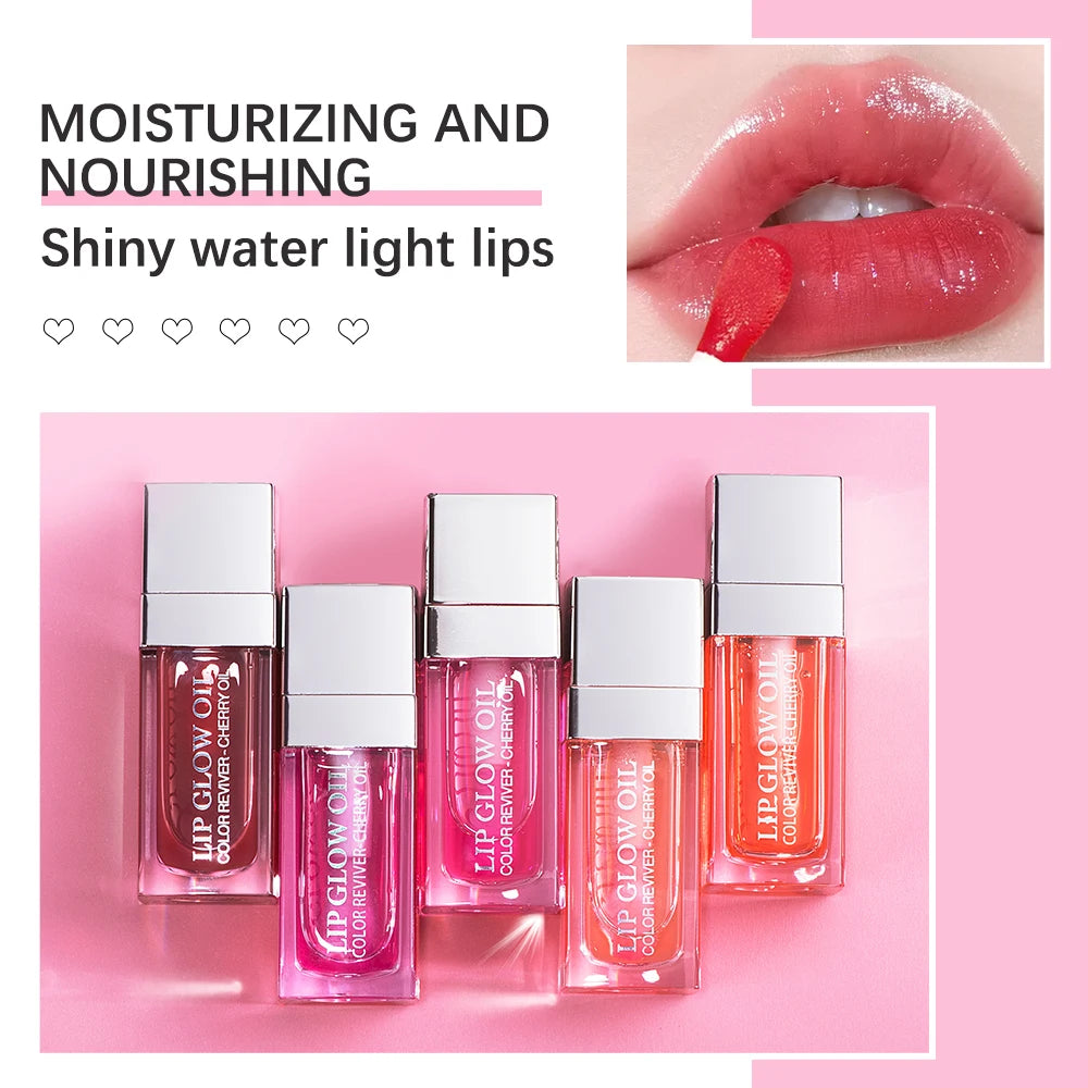 Crystal Jelly Lip Glow Oil — Hydrating & Plumping Tinted Treatment - Zenflow Active