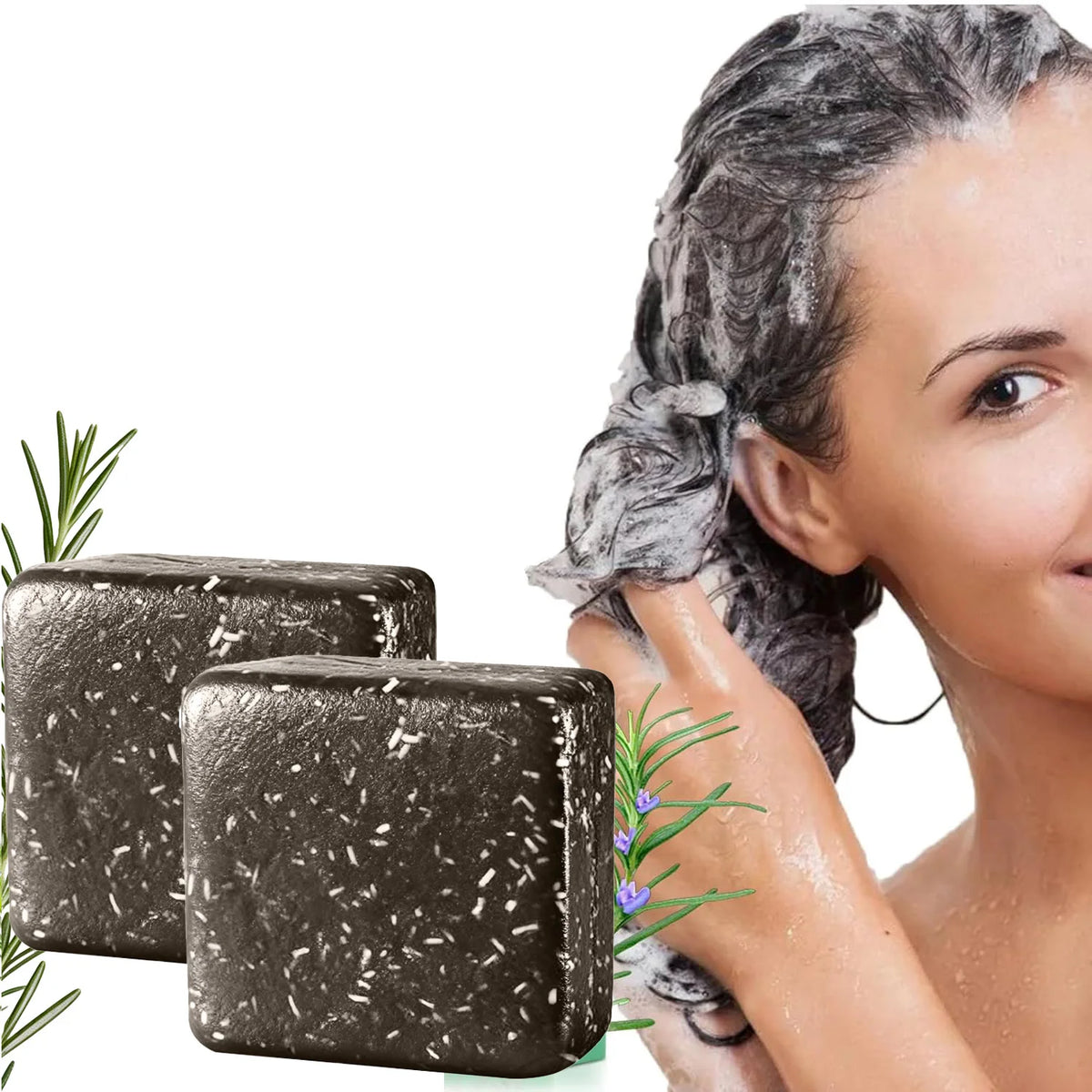 Rosemary Shampoo Bar 100g - Zenflow Active