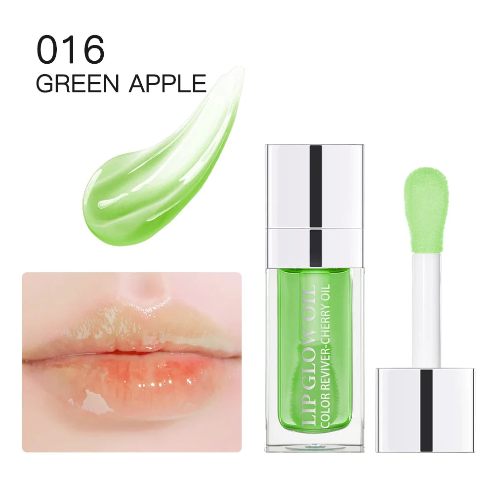 Crystal Jelly Lip Glow Oil — Hydrating & Plumping Tinted Treatment - Zenflow Active