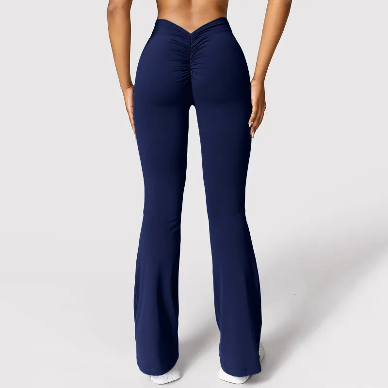 Women's High-Waist V-Back Booty-Lifting Sports Leggings Zenflow Active