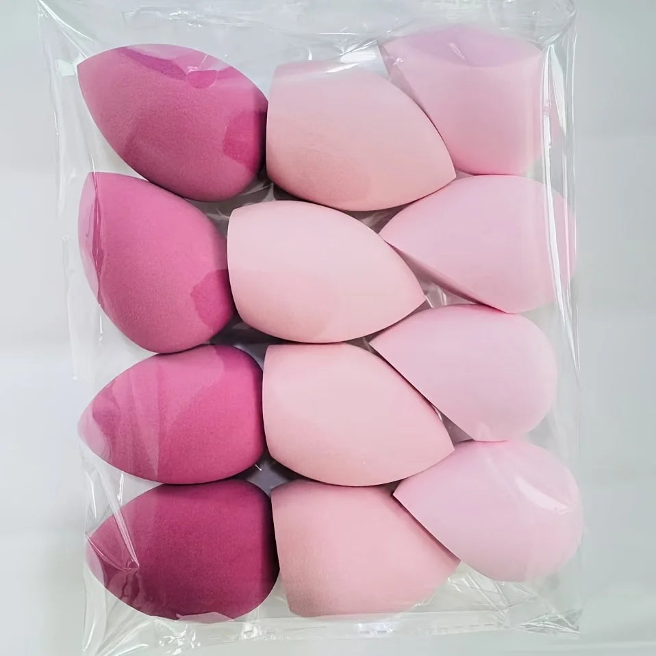 12PCS Latex-Free Makeup Sponges