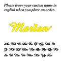 Personalised Gold Name Necklace with Box Chain Custom Name Necklace Handmade Jewellery Personalised Birthday Gift for Her Mom - Zenflow Active