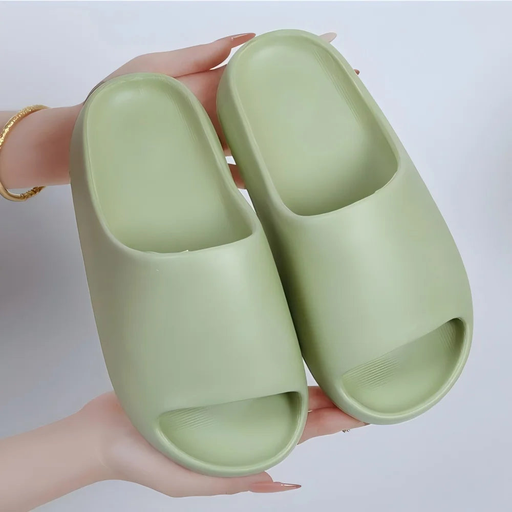 Coconut Cloud Sandals — Thick-Sole, Non-Slip, Unisex Summer Slides - Zenflow Active