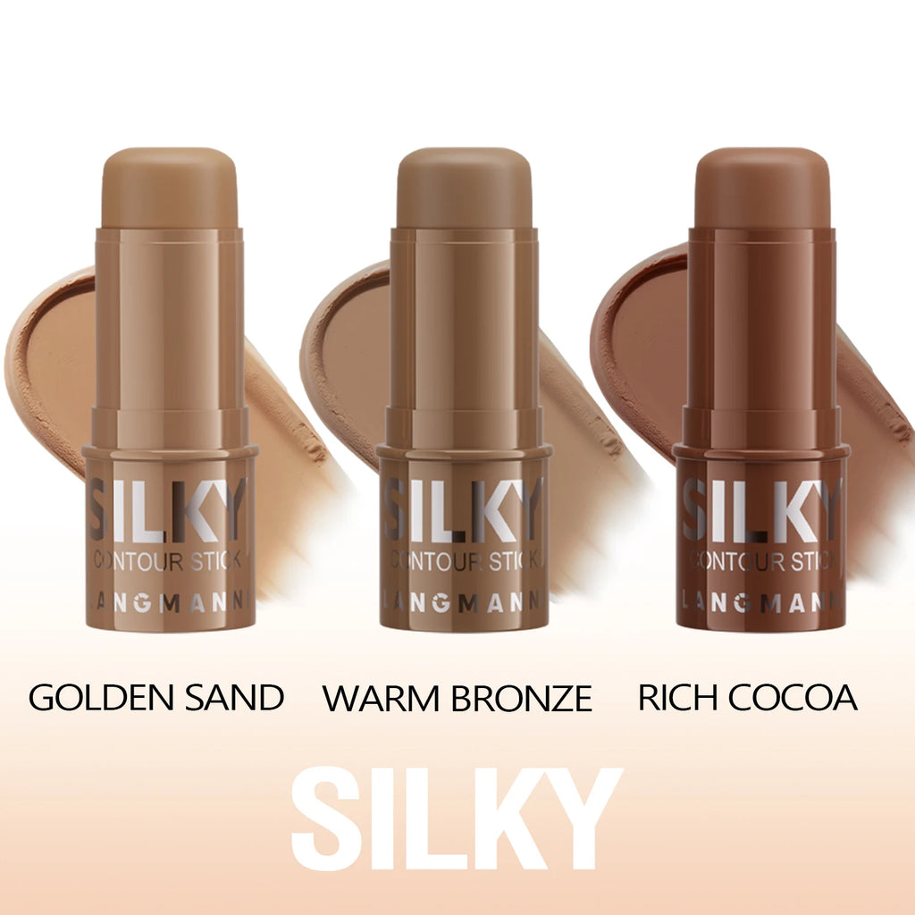 3-in-1 Contour, Bronze & Highlight Stick – Cream Formula - Zenflow Active