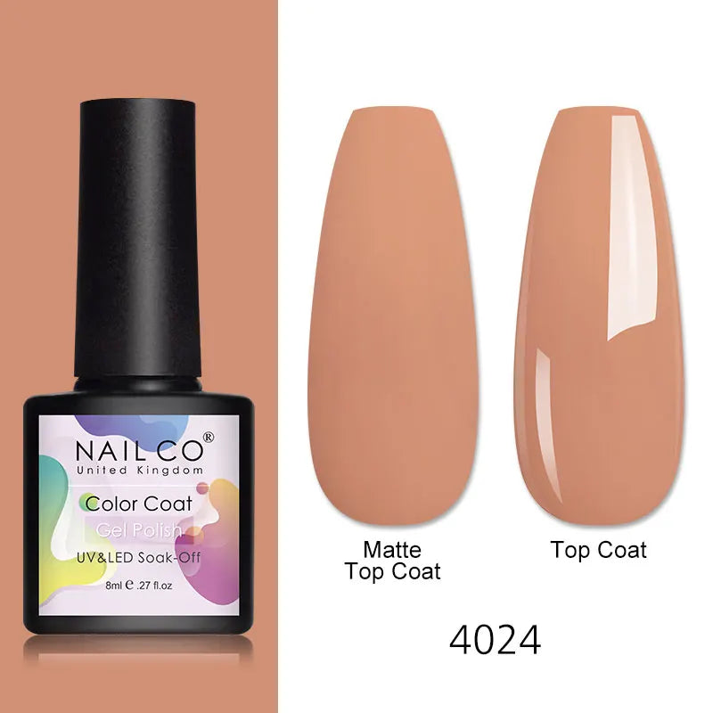 Gel Nail Polish 8ml – UV/LED Soak-Off Formula in 112+ Shades - Zenflow Active