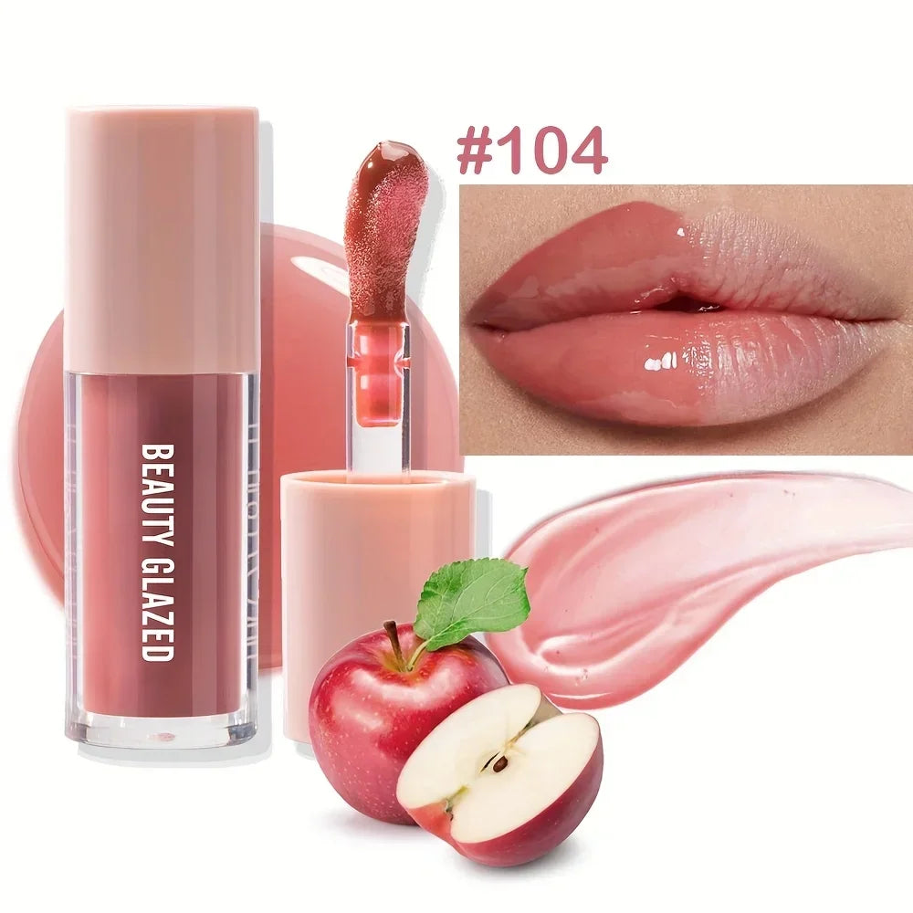 Crystal Jelly Plumping Lip Oil – Hydrating Gloss & Lip Care - Zenflow Active