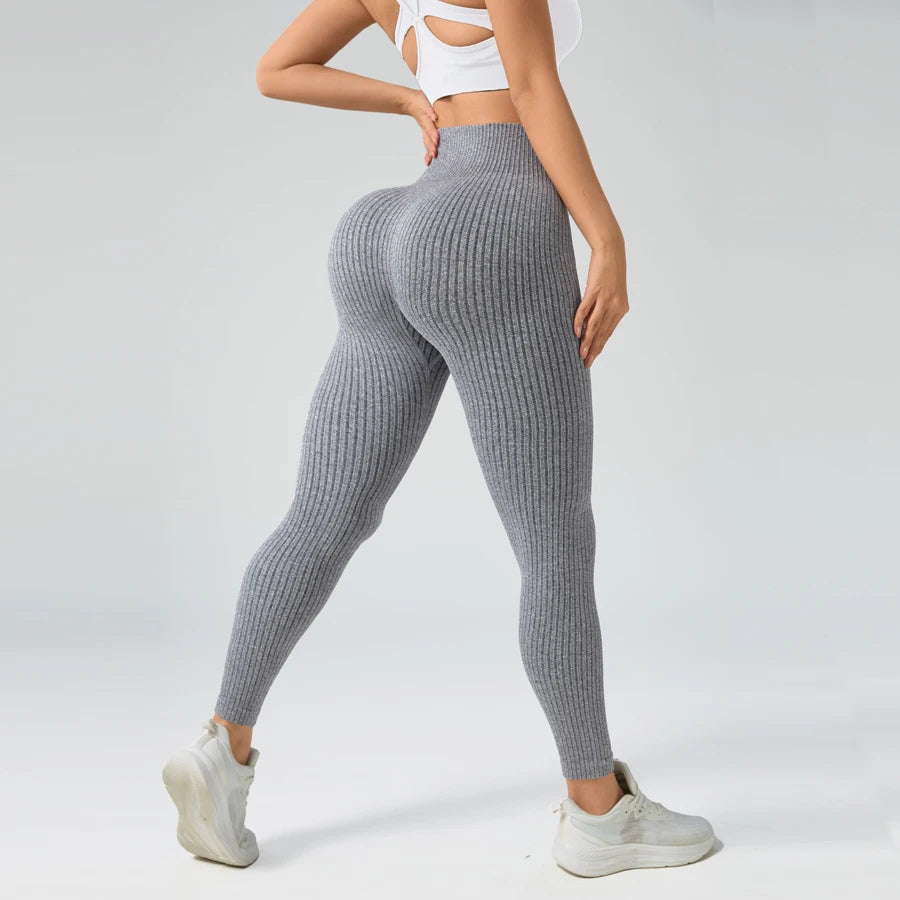 Women Sports Leggings Seamless Yoga Pants w/Tummy Control Sportswear Woman Gym Leggings Women's Trousers Fitness Female Clothing - Zenflow Active