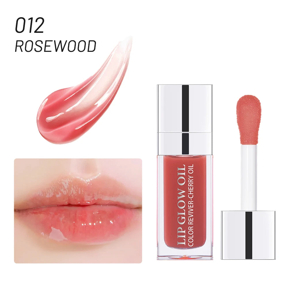 Crystal Jelly Lip Glow Oil — Hydrating & Plumping Tinted Treatment - Zenflow Active