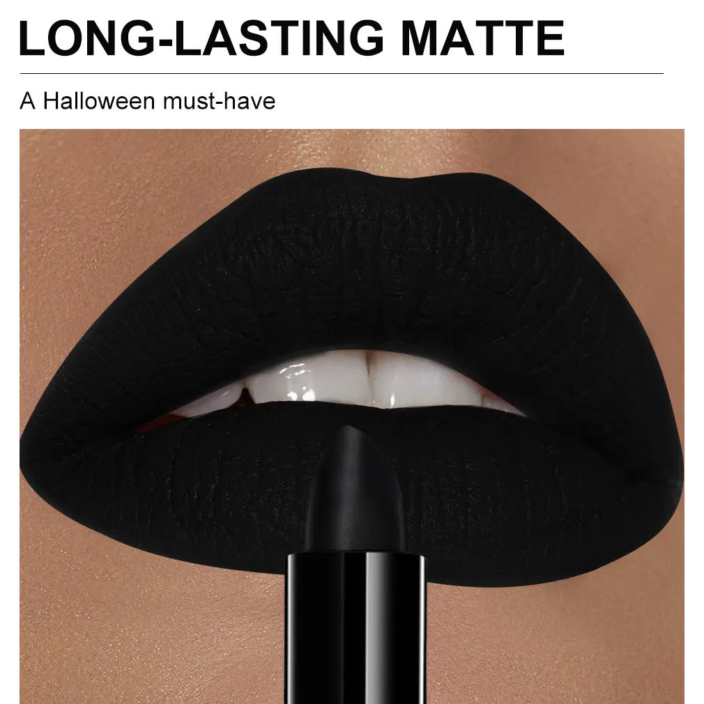 Matte black lipstick - Zenflow Active