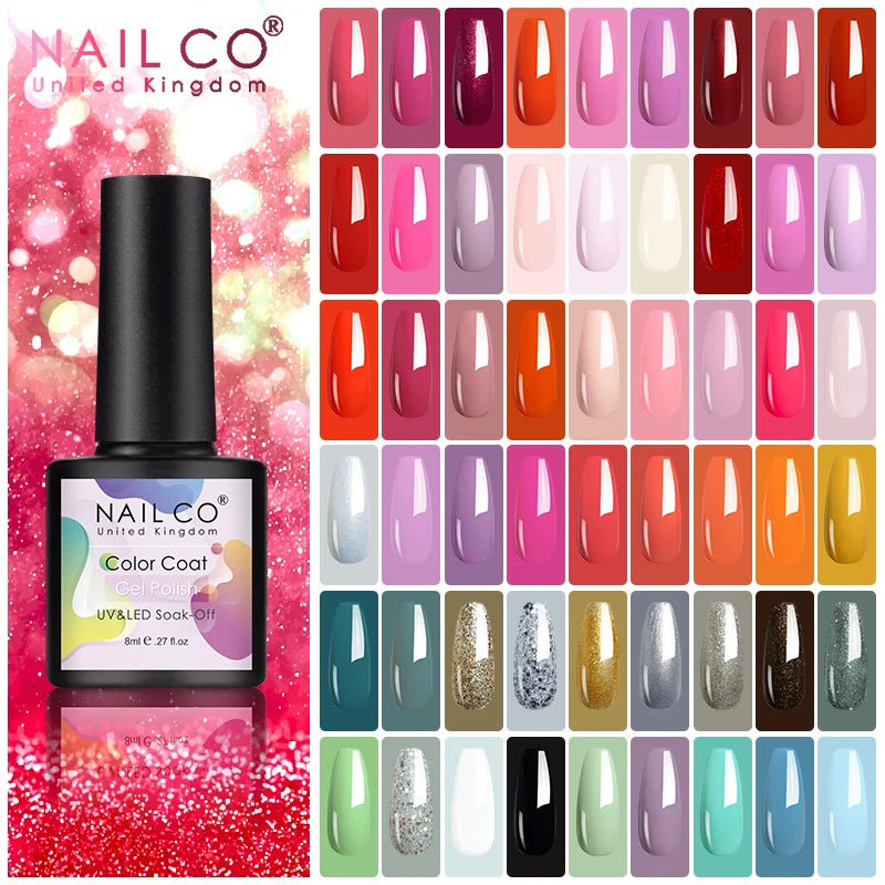 Gel Nail Polish 8ml – UV/LED Soak-Off Formula in 112+ Shades - Zenflow Active