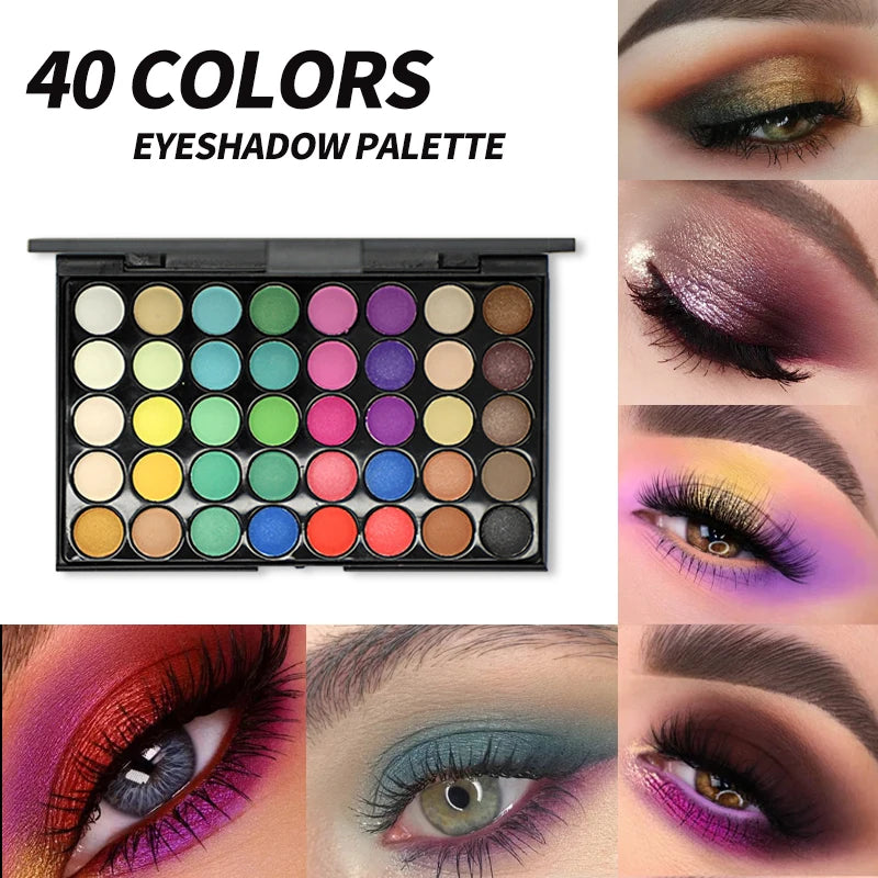 40 Colours Ultimate Eyeshadow Palette - Zenflow Active