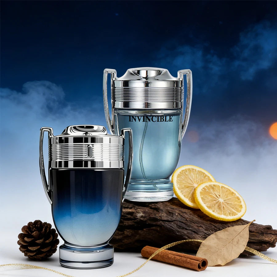 Men's 100ml EDP Woody Aquatic Marine Cologne - Long-Lasting, Fresh Citrus & Spicy - Zenflow Active