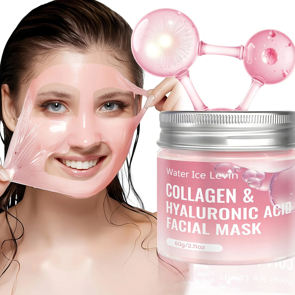 Collagen & Hyaluronic Acid Facial Cleanser with Niacinamide, 60g - Zenflow Active