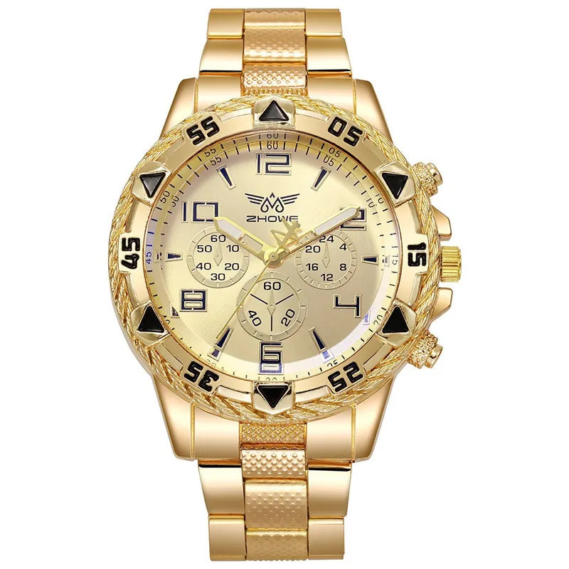 Watch For Men High Quality, Luxury, Simple WristWatch, Business, Full Steel, Sports - Zenflow Active