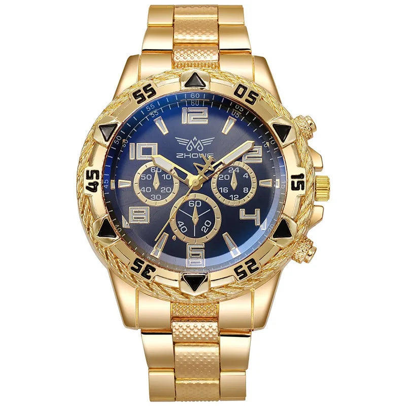 Watch For Men High Quality, Luxury, Simple WristWatch, Business, Full Steel, Sports - Zenflow Active