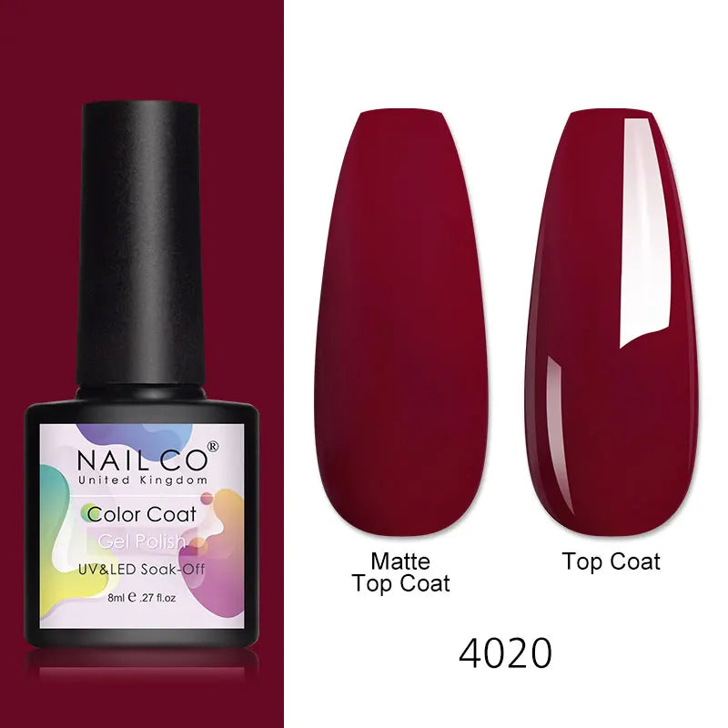 Gel Nail Polish 8ml – UV/LED Soak-Off Formula in 112+ Shades - Zenflow Active