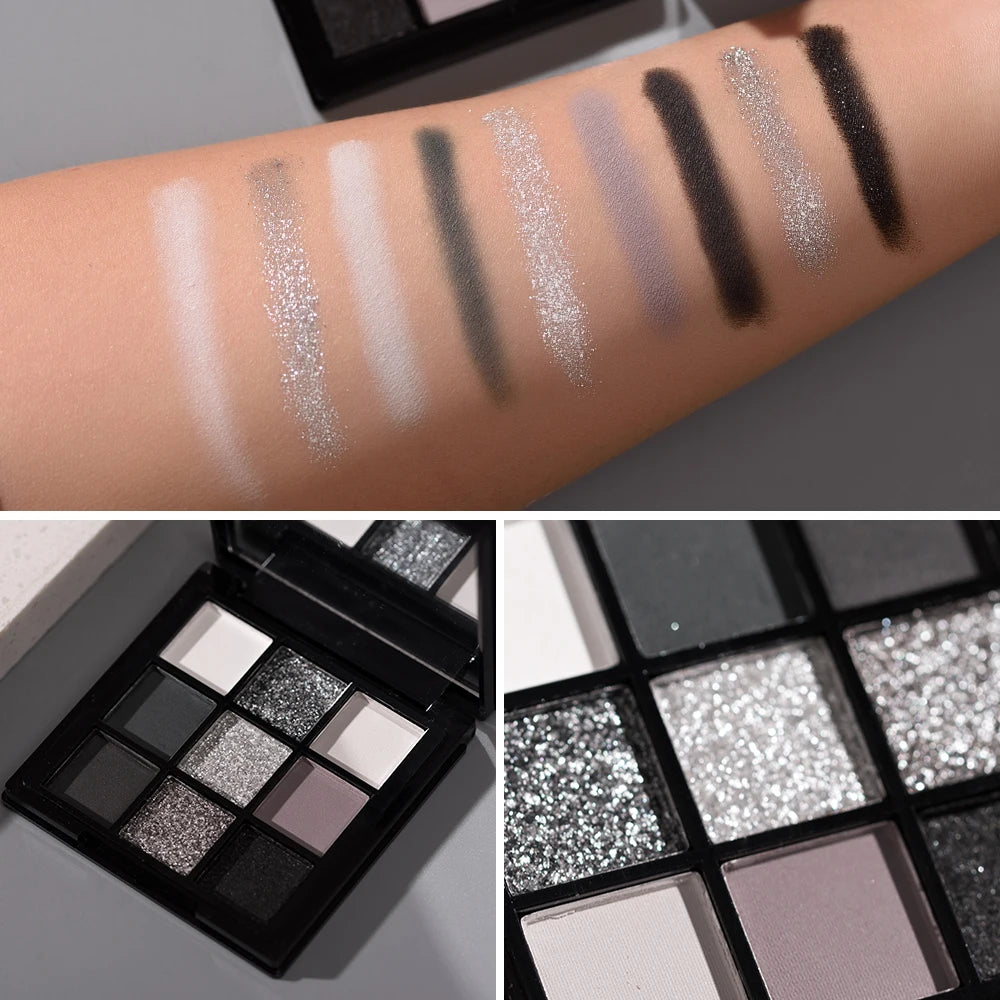 9 Color Portable Eyeshadow Palette - Zenflow Active