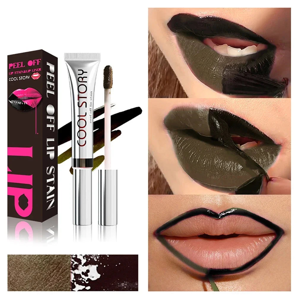 Lip Makeup Set, Built-In Lip Liner Outline + Matte Lip Gloss Fill In - Zenflow Active