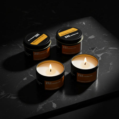 4Pcs Emergency Candles No Electricity Lighting Power Outages Windproof Prevention Emergency Supplies For Household Outdoor - Zenflow Active
