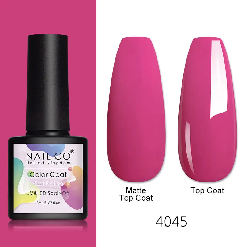 Gel Nail Polish 8ml – UV/LED Soak-Off Formula in 112+ Shades - Zenflow Active
