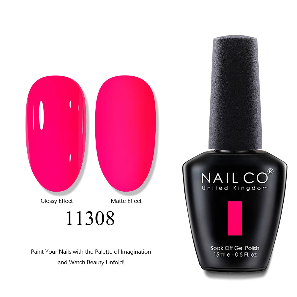 Gel Nail Polish 15ml – Long-Lasting UV/LED Soak-Off Formula | 50+ Shades - Zenflow Active