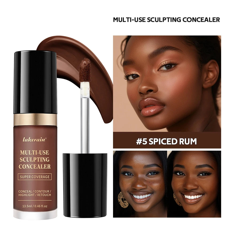 Foundation Coverage Concealer, Long Lasting Hydrating - Zenflow Active