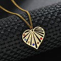 Sifisrri Personalized Custom Birthstone Engrave Family Name Necklace for Women Stainless Steel Choker Unisex Jewellery Gift - Zenflow Active