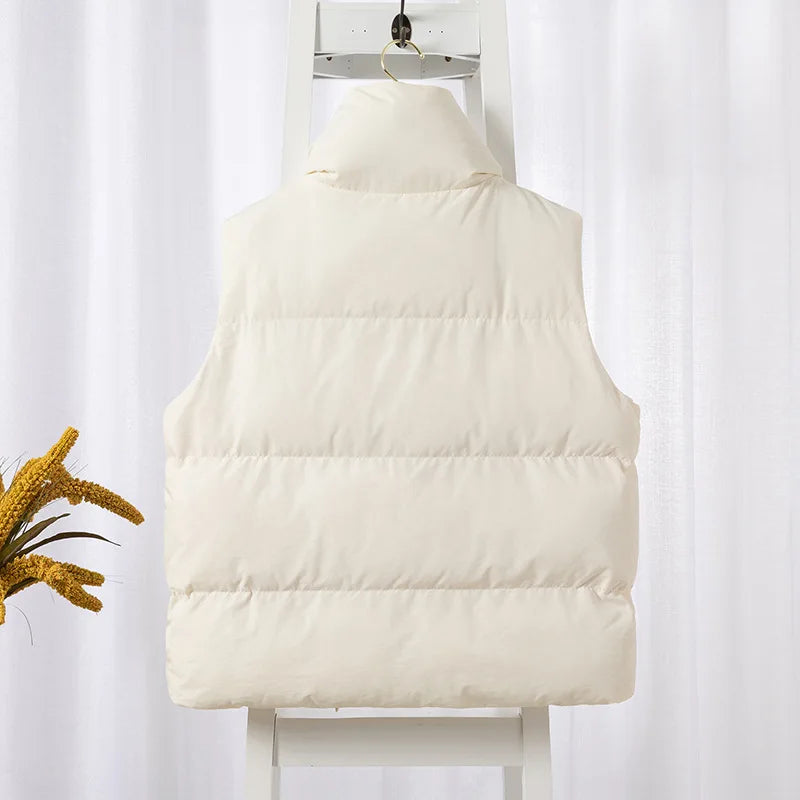 Padded Stand Collar Gilet - Zenflow Active