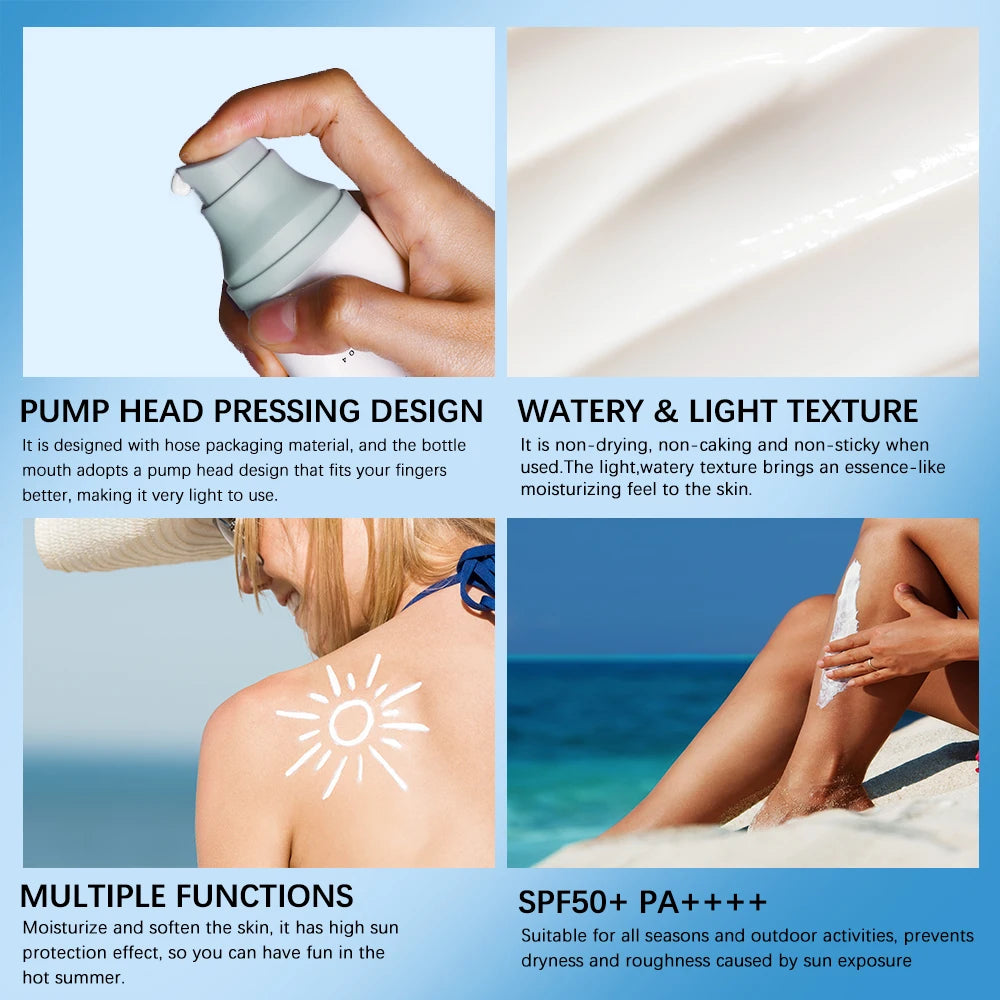 Centella Asiatica SPF 50 Daily Sunscreen Face Serum - Zenflow Active