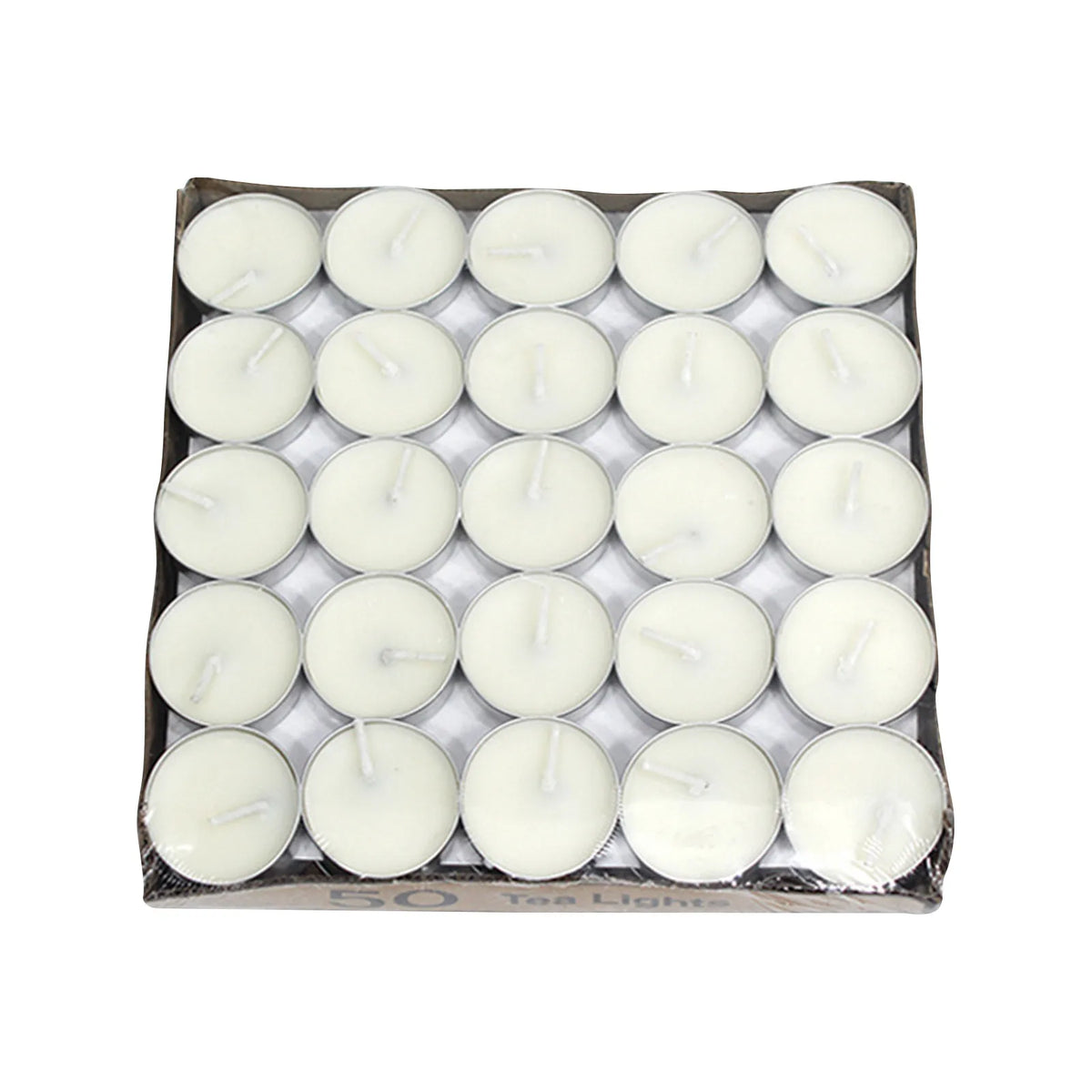 50 Smokeless Coloured Small Round Candles - Zenflow Active