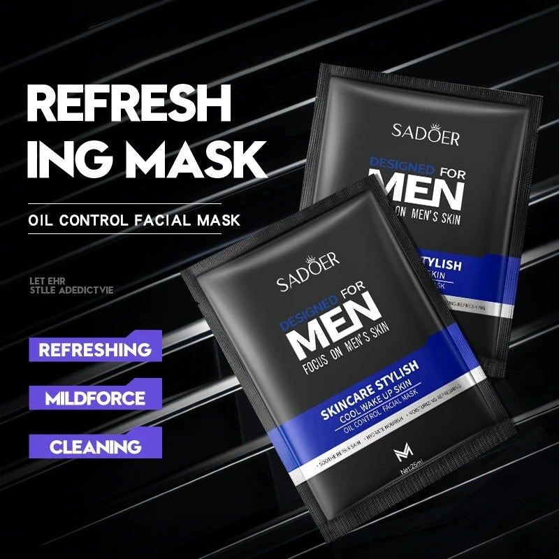 SADOER Men’s Skincare Essentials, Face Cream, Cleanser, SPF & More - Zenflow Active