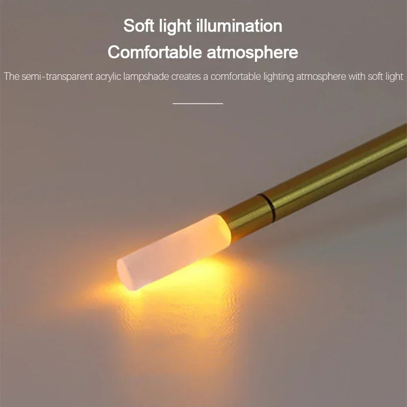Atmosphere LED Candle USB Charging Restaurant Bar Lamp Desktop Decoration Touch Night Light Led Desk Lamp Candle Light Table Lamp - Zenflow Active
